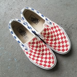 Van's Red and Blue Sz 8.5